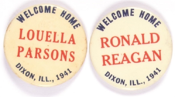 Reagan, Louella Parsons Dixon Illinois