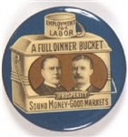McKinley, TR Blue Dinner Bucket