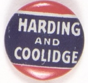 Harding and Coolidge RWB Litho