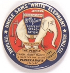 Parker anti TR White Elephant Pin