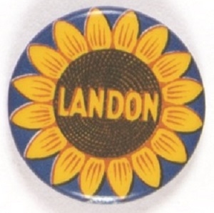Landon Sunflower, Blue Border