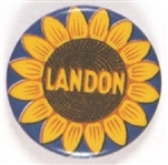 Landon Sunflower, Blue Border