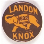 Landon, Knox Elephant Pin