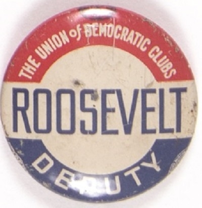 FDR Union of Democratic Clubs Deputy