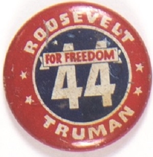 Roosevelt, Truman For Freedom 44