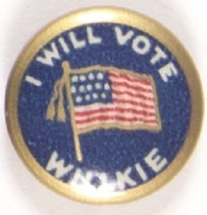I Will Vote Willkie