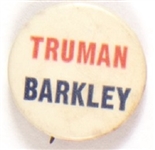 Truman, Barkley Scarce Small Celluloid