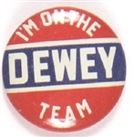 Im on the Dewey Team