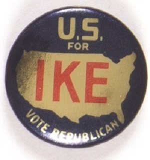 US For Ike Vote Republican