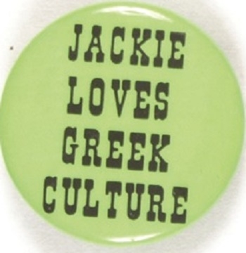 Jackie Loves Greek Culture