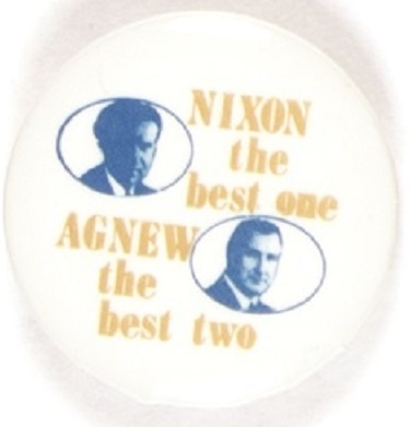 Nixon the Best One, Agnew the Best Two