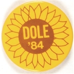 Bob Dole 84 Sunflower Pin