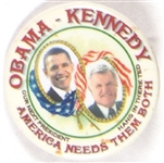 Obama, Ted Kennedy America Needs Them Both