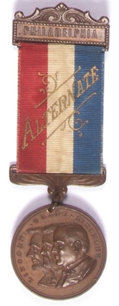 McKinley 1900 Convention Alternate Badge