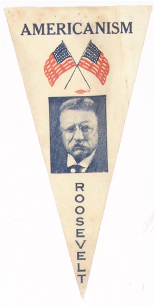 Roosevelt Americanism Oilcloth Ribbon