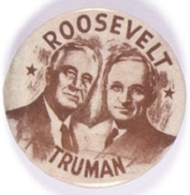 Roosevelt, Truman Scarce Jugate