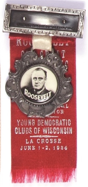 FDR Young Democrats of Wisconsin Badge
