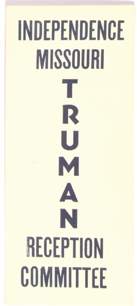 Truman Independence Reception Committee Ribbon