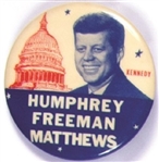 JFK, Humphrey, Freeman, Matthews Minnesota Coattail