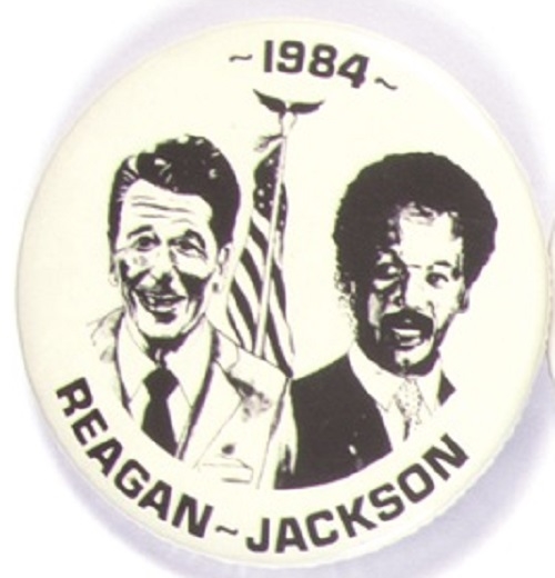 Reagan, Jackson 1984 Celluloid