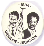 Reagan, Jackson 1984 Celluloid