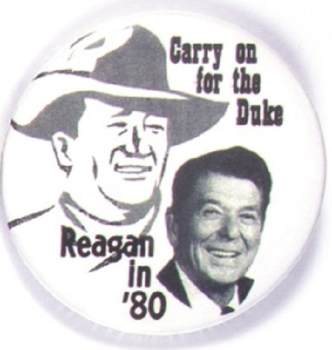 Reagan, John Wayne 1980 Celluloid