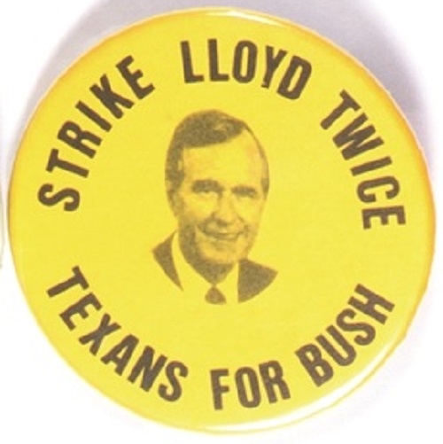 Bush Strike Lloyd Twice