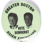 Clinton, Gore Greater Boston Asian Americans