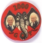 Bush, Cheney Elephant Ears Jugate