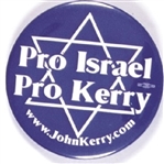 Pro Israel, Pro Kerry