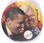 Obama, Ted Kennedy Celluloid by David Russell