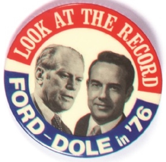 Ford, Dole Look at the Record