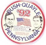 Bush, Quayle Pennsylvania 1992 Convention