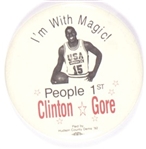 Clinton, Magic Johnson Dream Team