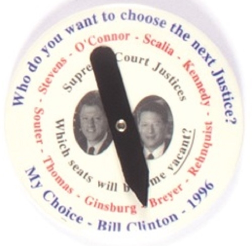Clinton Supreme Court 3 Inch Spinner
