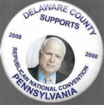 Delaware Supports John McCain Convention Pin