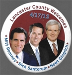Romney, Santorum, Gingrich Pennsylvania Visit