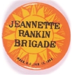 Jeannette Rankin Brigade 1968 Protest Pin