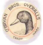 OBryan Brothers Overalls Goose Pin