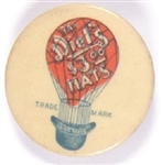 Diels Hats Balloon Pin