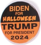 Trump for President, Biden for Halloween 2024