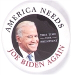 America Needs Joe Biden Again
