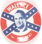 Wallace Confederate Flag Litho