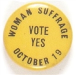 Vote Yes Woman Suffrage