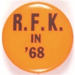RFK in 68 Orange Celluloid