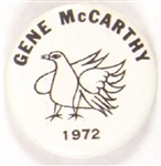 Gene McCarthy 1972 Peace Dove