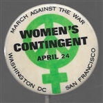 Womens Contingent March Against the War 
