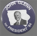 John Glenn for President Iowa Celluloid 