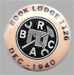 Railroad BRAC Labor Union Pin 