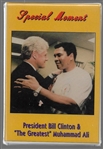 Bill Clinton and Muhammad Ali 